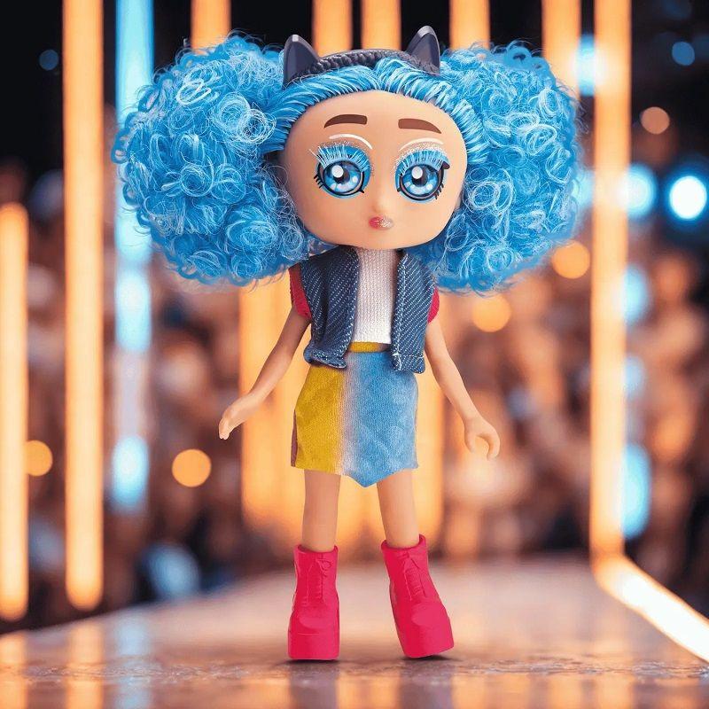 Boneca Diver Surprise Fashion Kpop Azul Divertoys - Bonecas